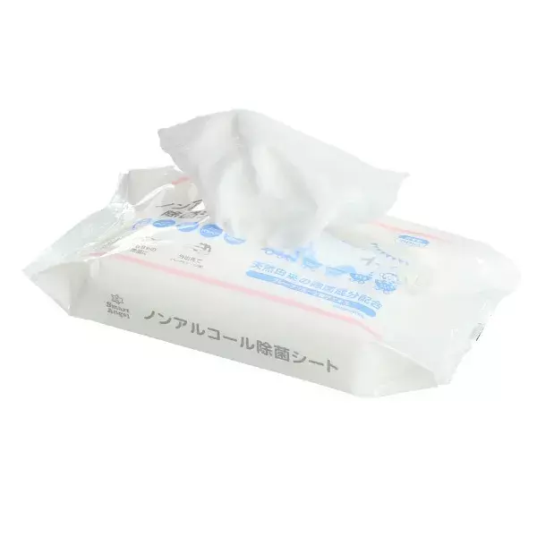 Nishimatsuya Smart Angel Alcohol Free Disinfecting Wipes 320 Sheets - Image 2