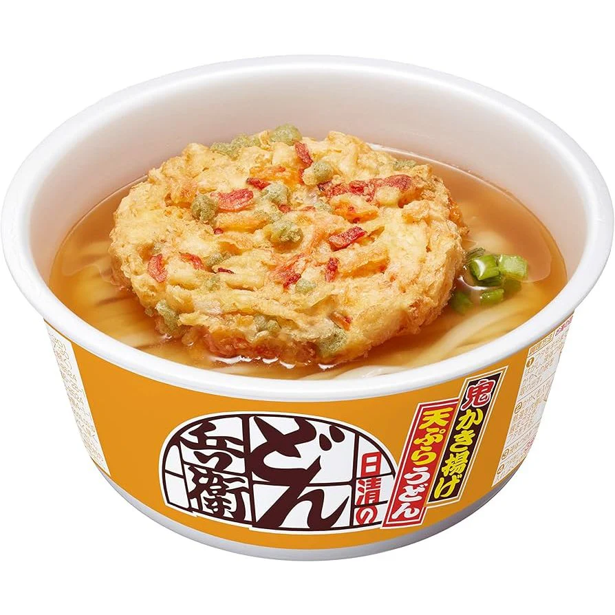 Nissin Donbei Kakiage Tempura Udon Instant Noodles 96g - Image 2