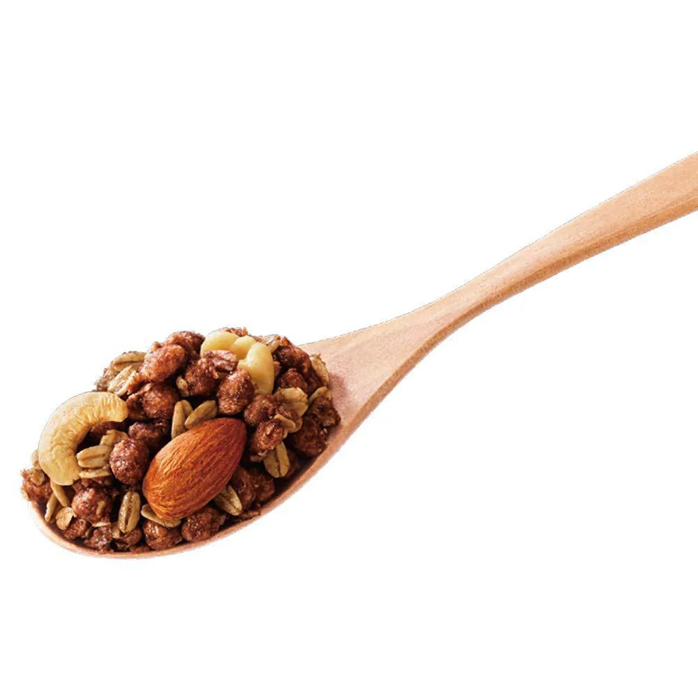 Nissin Gorogura Chocolate Almond Nuts Granola Cereal 320g - Image 2