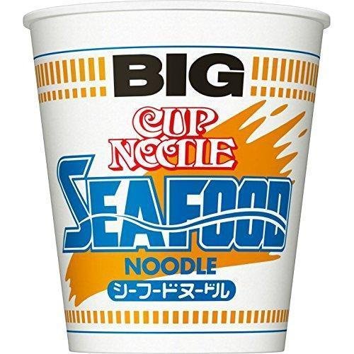 Nissin Instant Cup Noodles Seafood Flavor BIG (Pack of 3) - Image 2