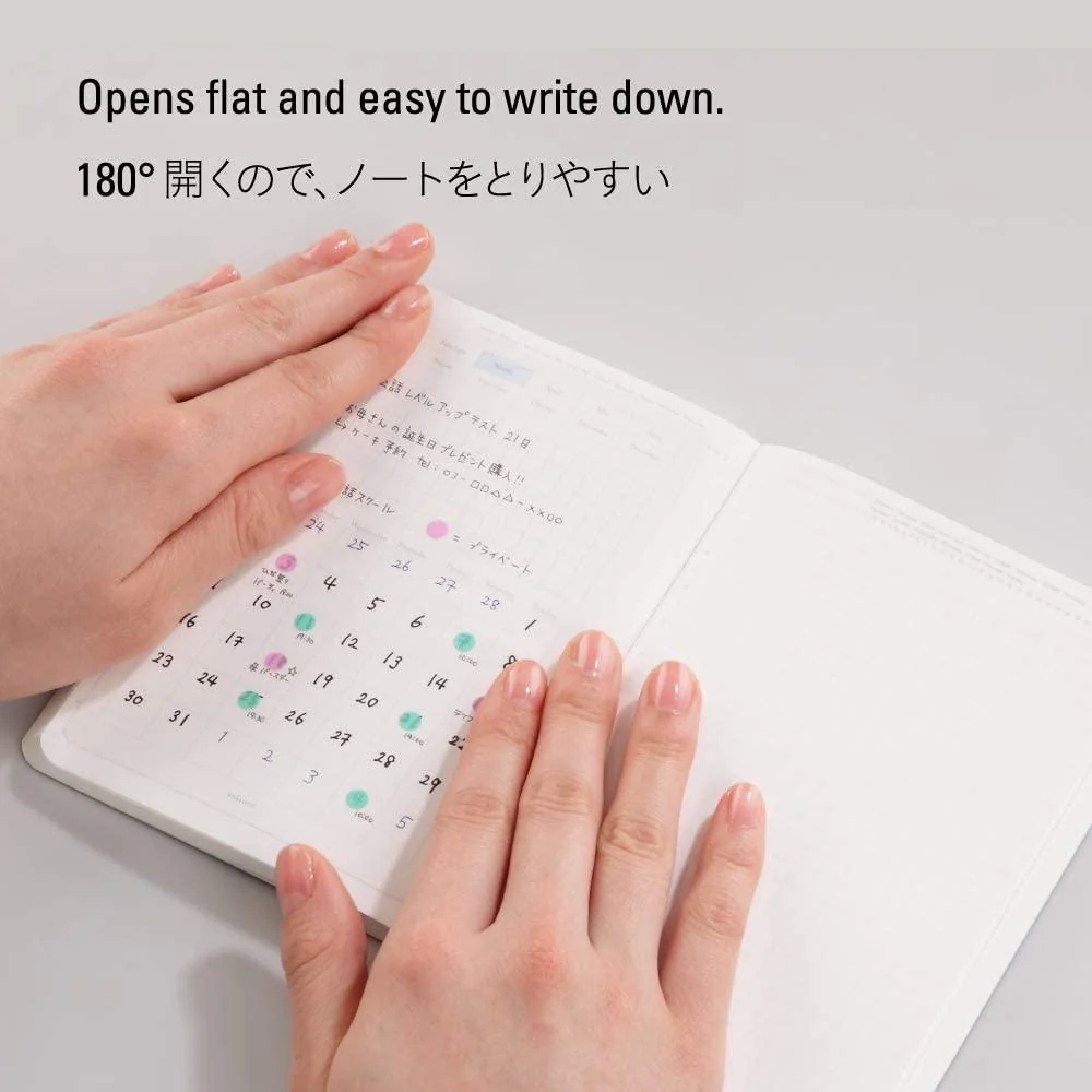 Nitto Stalogy A5 Editor's Series 365 Days Notebook (Grid Paper Notebook) - Image 5