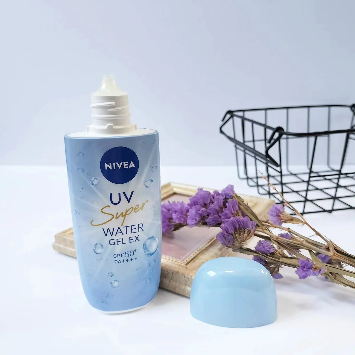 Nivea UV Super Water Gel Ex Waterproof Sunscreen SPF 50+ 80g - Image 4