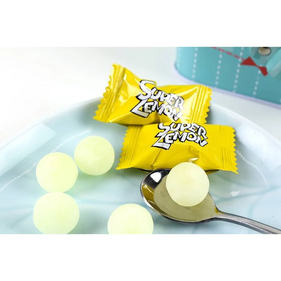 Nobel Super Lemon Sweet and Sour Hard Candy 88g - Image 2