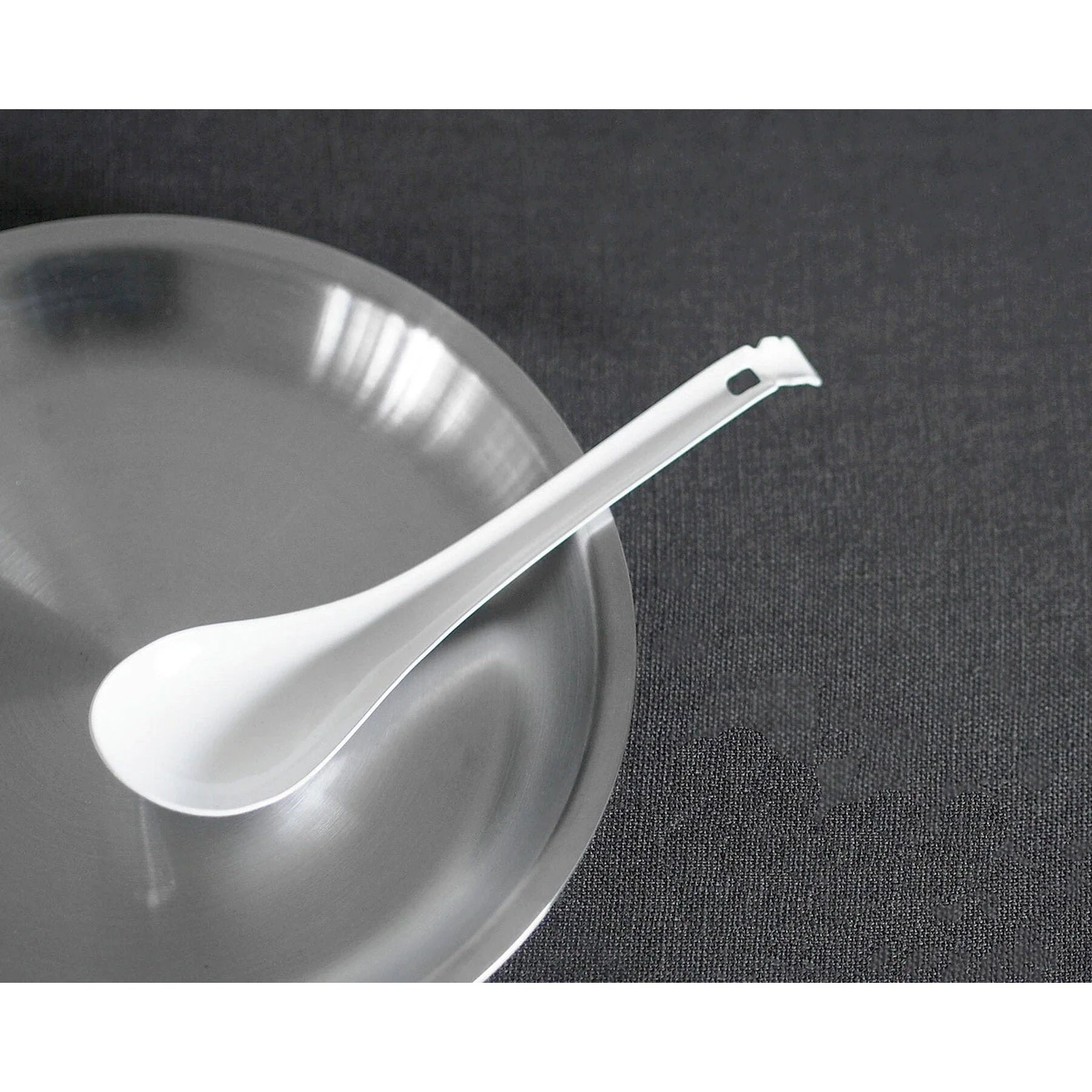 Noda Horo Enamel Renge Spoon Japanese-Style Stainless Steel Spoon - Image 2