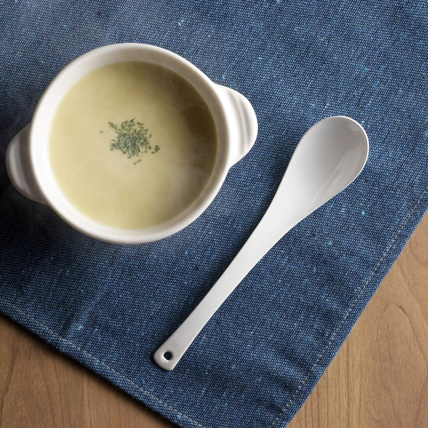 Noda Horo Enamel Renge Spoon Japanese-Style Stainless Steel Spoon - Image 6