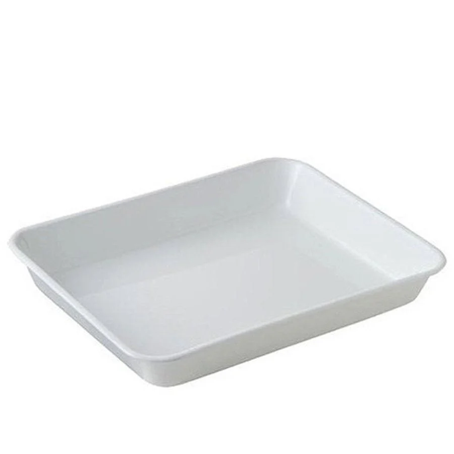 Noda Horo Japan White Enamel Tray Series Minimalist Tray - Image 8
