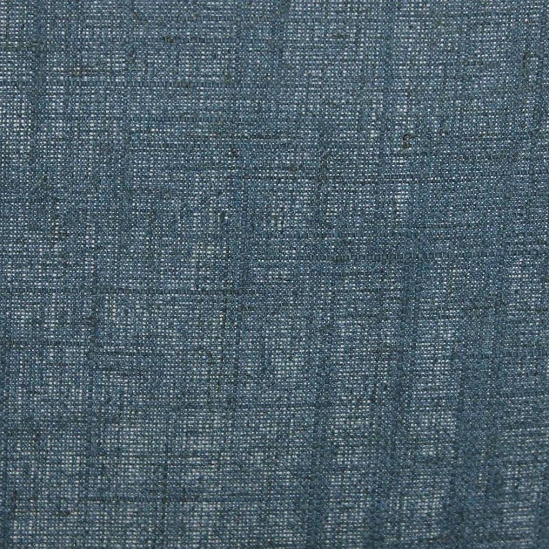 Noren Hand Printed Blue Indigo Shading Pattern Door Linen Curtain - Image 5