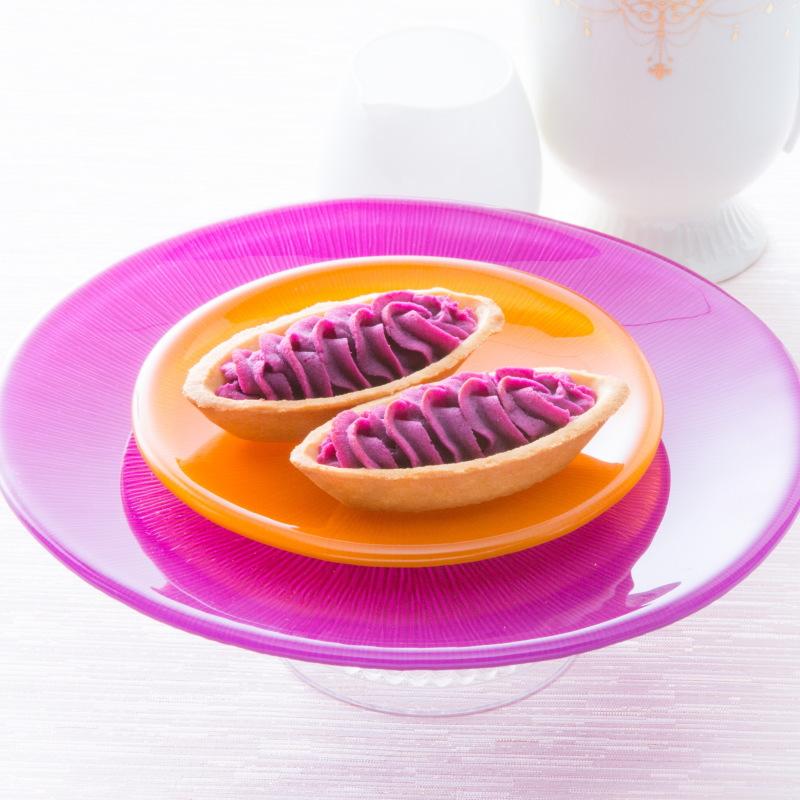 Okashi Goten Beni Imo Okinawa Purple Sweet Potato Tart 6 Pieces - Image 5