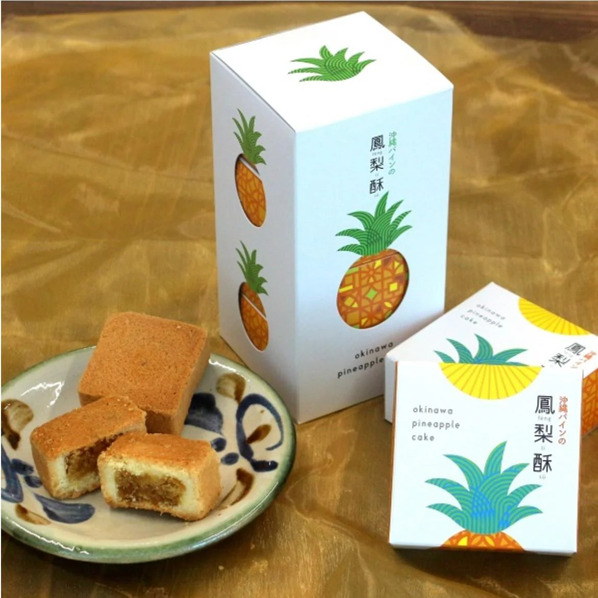 Okinawa Pineapple Cake Pastry Gift Box (4 Pieces) - Image 2
