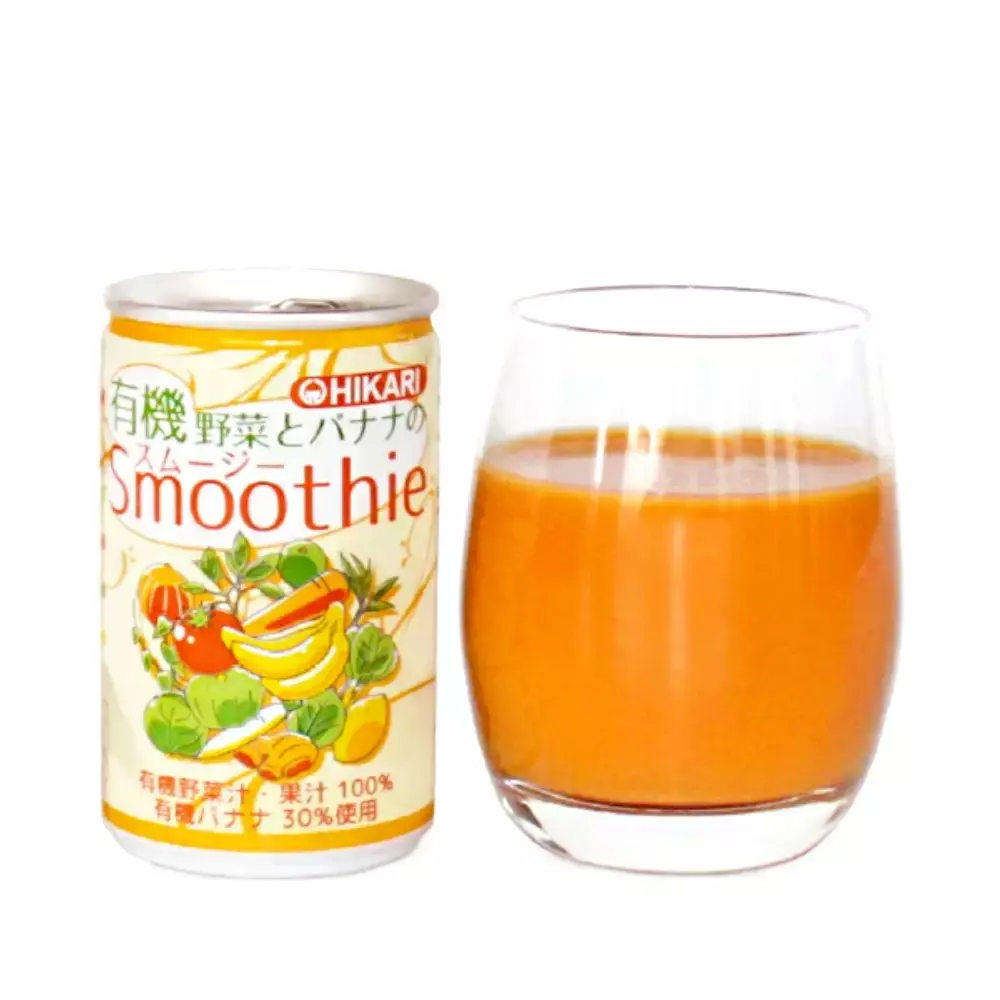 Organic Vegetables & Banana Smoothie 100% Natural No Added Sugar 160g - Image 3