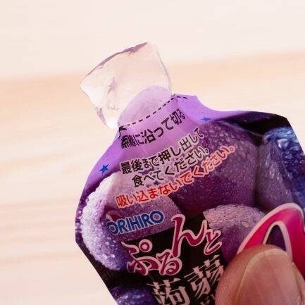 Orihiro 0 Calorie Bite Sized Fruit Konjac Jelly Assortment 432g - Image 2