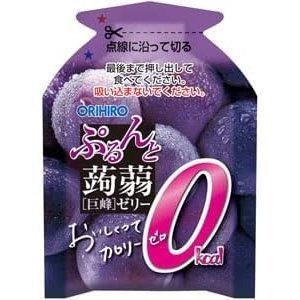 Orihiro 0 Calorie Bite Sized Fruit Konjac Jelly Assortment 432g - Image 3