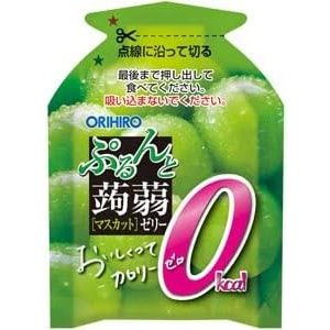 Orihiro 0 Calorie Bite Sized Fruit Konjac Jelly Assortment 432g - Image 4