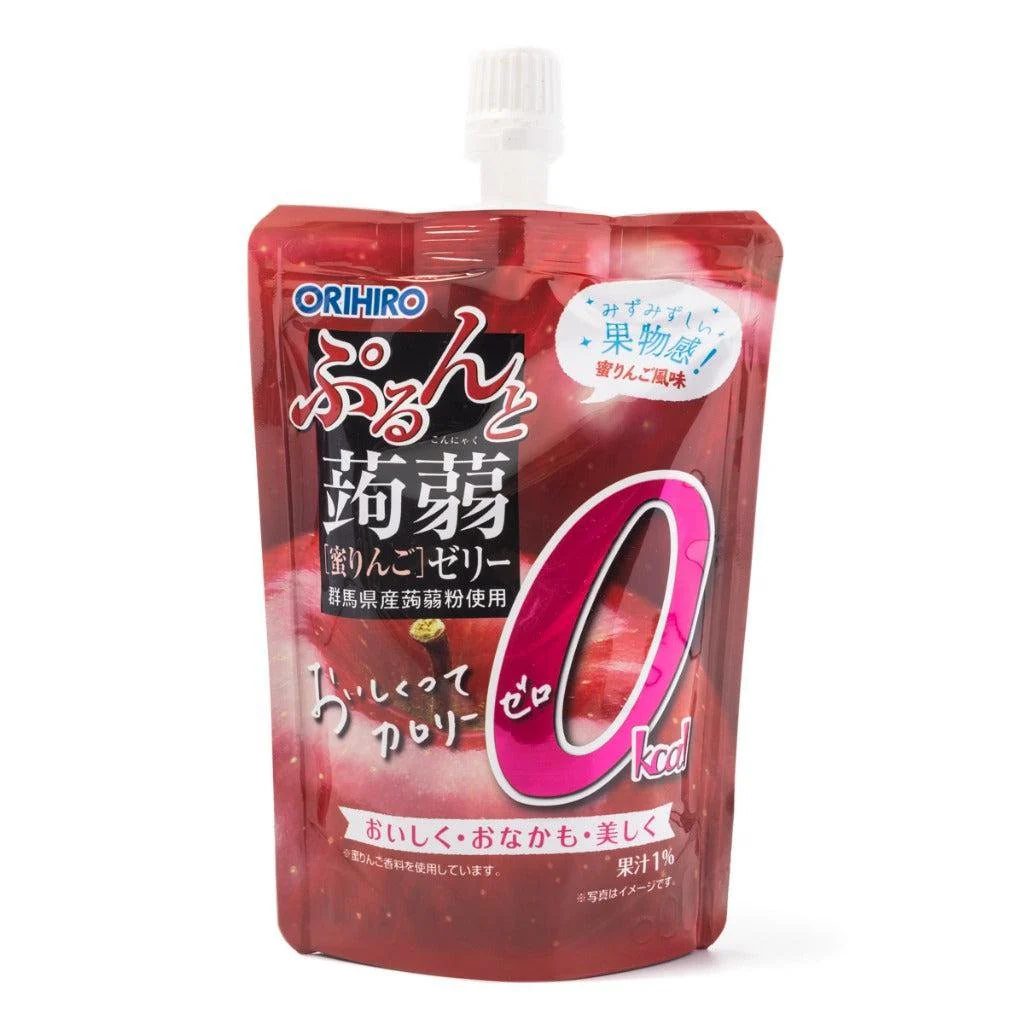 Orihiro Drinkable Konjac Jelly Calorie Free Diet Supplement Apple Flavor 130g - Image 3