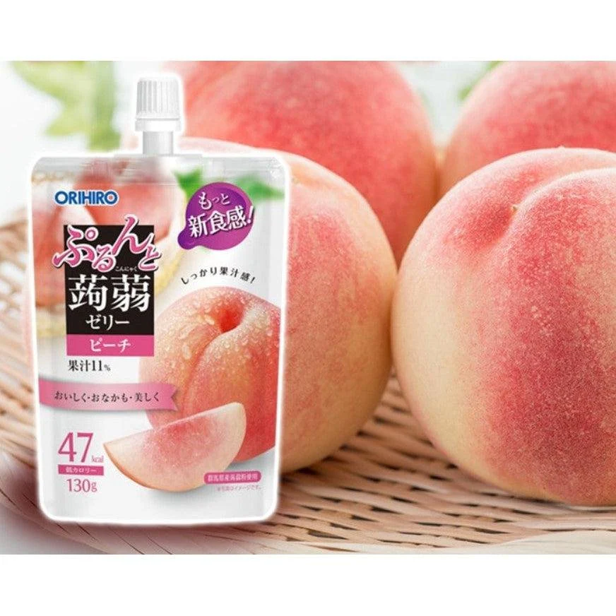 Orihiro Drinkable Konjac Jelly Drink Peach Flavor 130g - Image 5