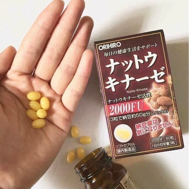 Orihiro Nattokinase Natto Supplement 60 Capsules (For 20 Days) - Image 4