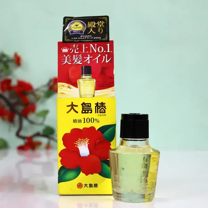 Oshima Tsubaki Pure Natural Japanese Camellia Oil 40ml - Image 2