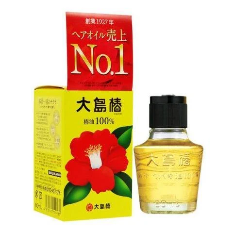 Oshima Tsubaki Pure Natural Japanese Camellia Oil 60ml - Image 2