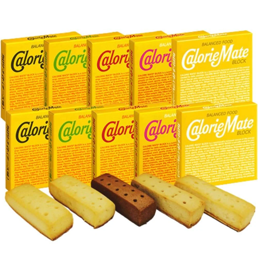 Calorie Mate Block 5 Flavor Assortment (Box of 20 Packets) - Image 2