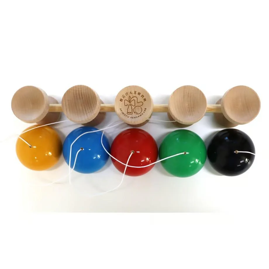 Ozora 5-Cup Kendama Unique Japanese Cup-And-Ball Toy - Image 3