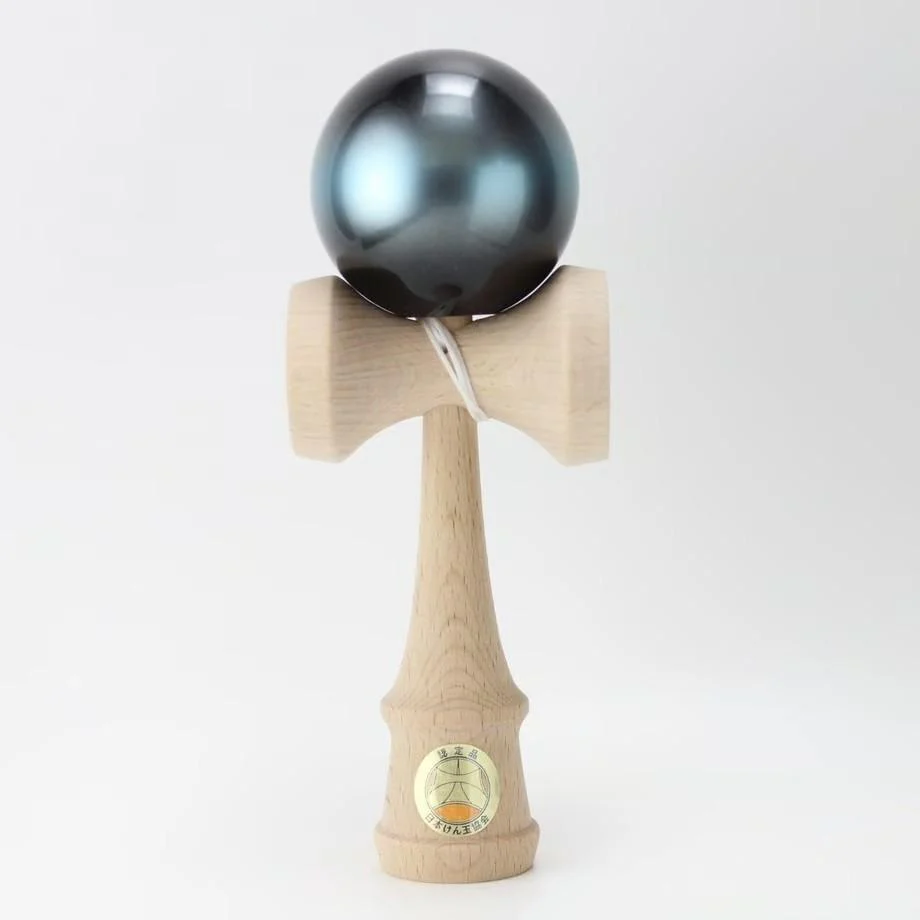 Ozora Kendama Handmade JKA Certified Cup-And-Ball Toy Galaxy Blue