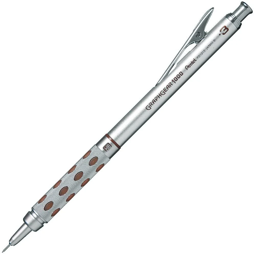 Pentel GraphGear 1000 Mechanical Pencil Comfortable & Ergonomic - Image 12