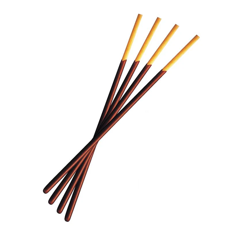 Pocky Gokuboso Thin Fine Chocolate Covered Biscuit Sticks (Pack of 3) - Image 2