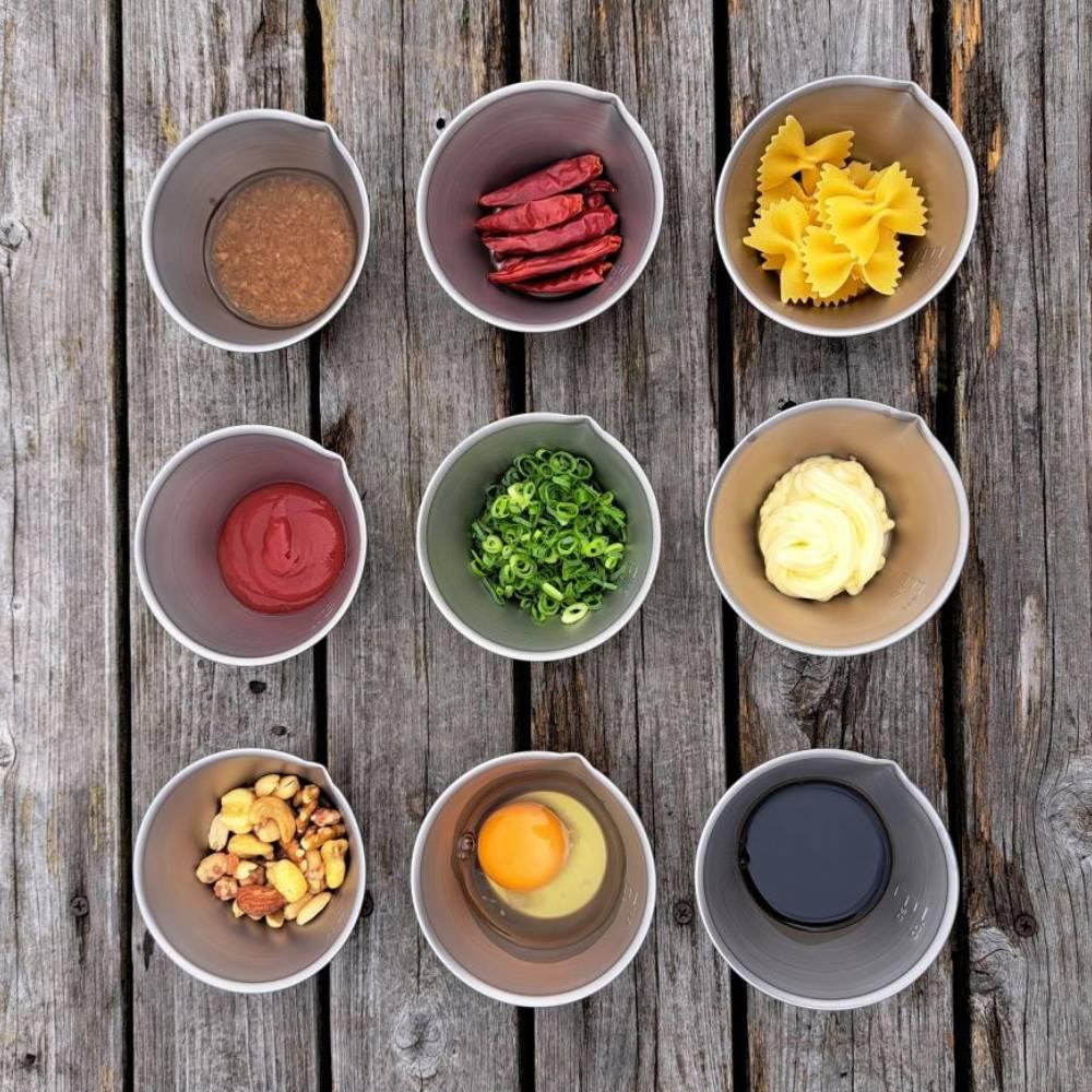 Ptygrace Durable Titanium Lightweight Measuring Cup For Camping 150ml - Image 4