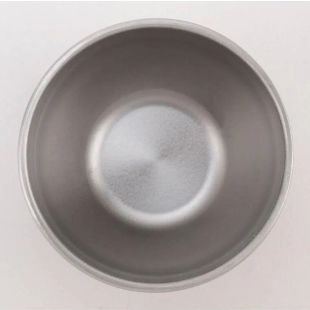 Ptygrace Titanium Hammered Sake Cup Double Wall Insulated 60ml - Image 4