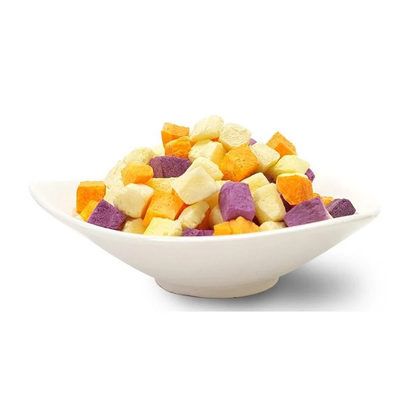 Quick-Bite Organic Dried Vegetable Cubes Snack 10g (Pack of 3) - Image 2