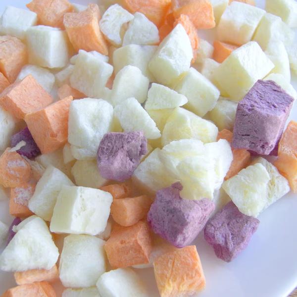 Quick-Bite Organic Dried Vegetable Cubes Snack 10g (Pack of 3) - Image 3