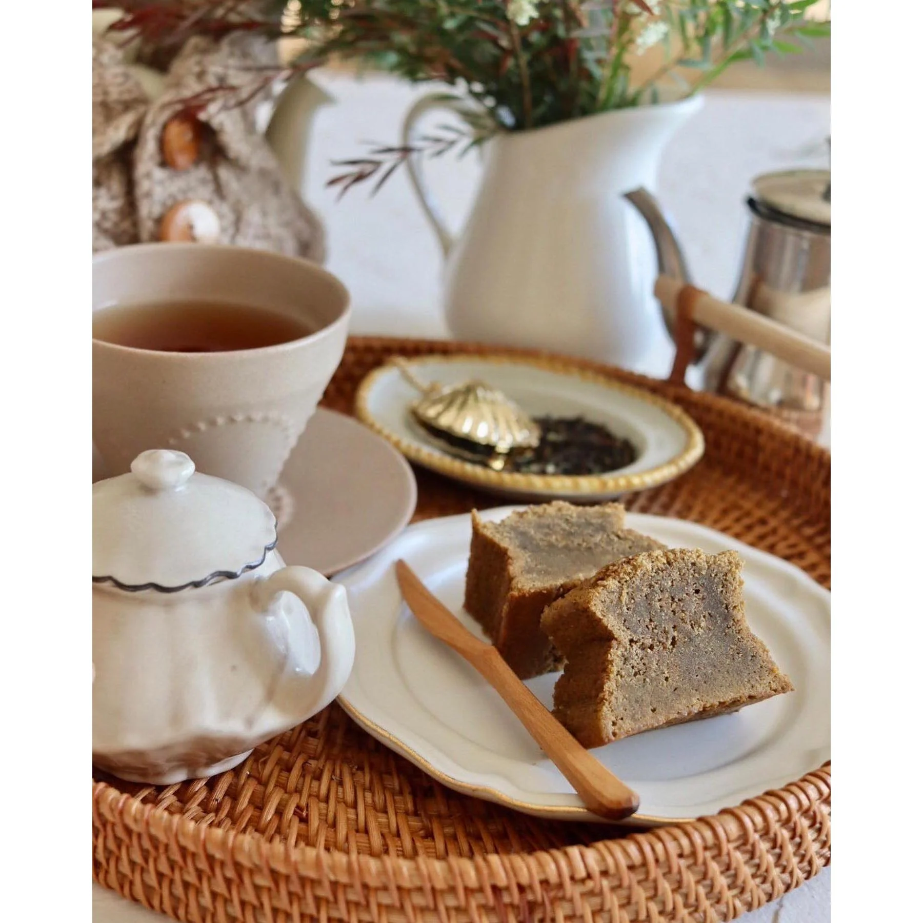 Ragueneau Poro Chocolat Kocha Black Tea Brownie Cake (Pack of 3) - Image 4