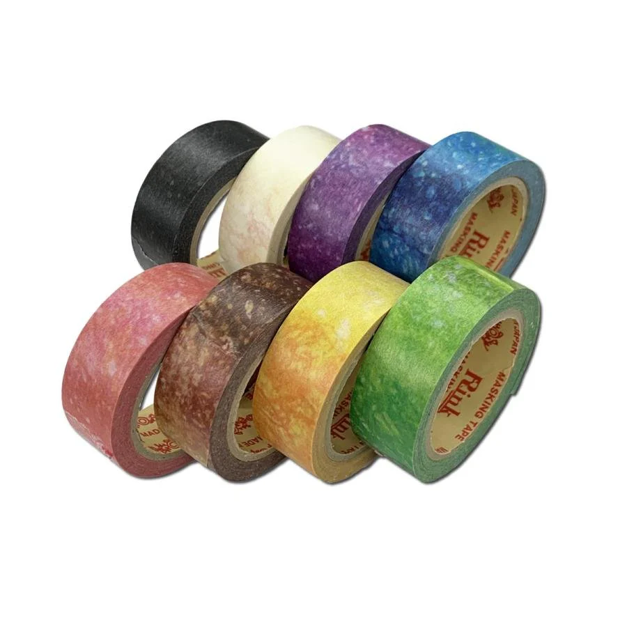 Rinrei Tape Masking Tape Rink Colorful Craft Tape 8 Colors - Image 4