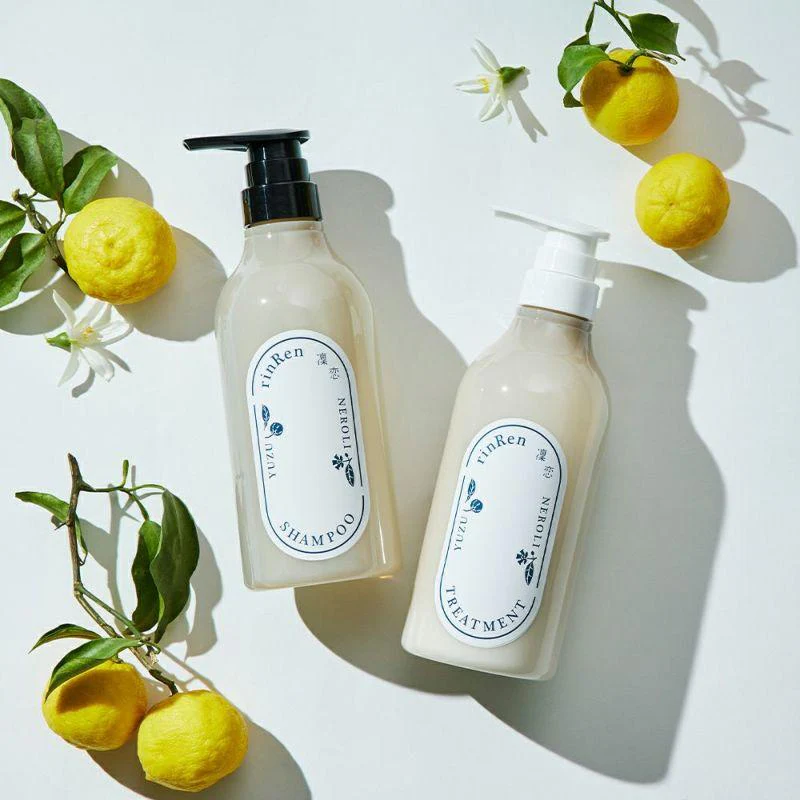 RinRen Treatment Yuzu & Neroli Vegan Hair Smoothing Treatment 480ml - Image 5