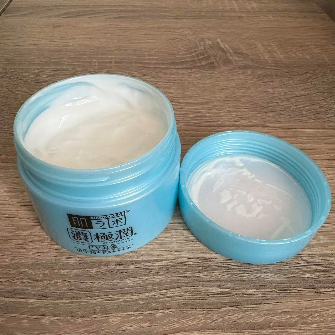 Hada Labo Koi Gokujyun UV White Gel SPF50+ PA++++ 90g - Image 4