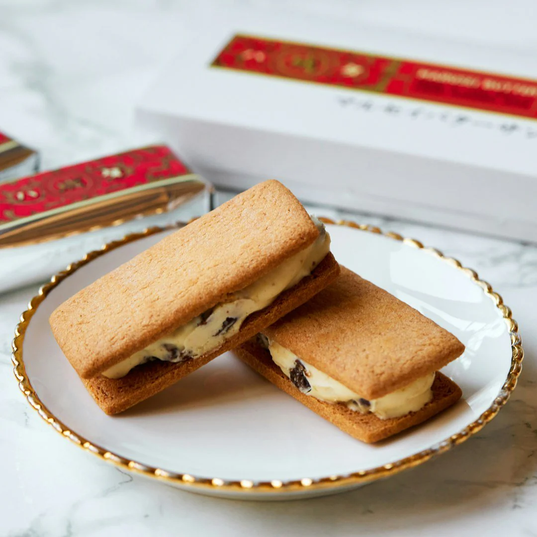 Rokkatei Marusei Butter Sandwich Cookies 10 Pieces - Image 5