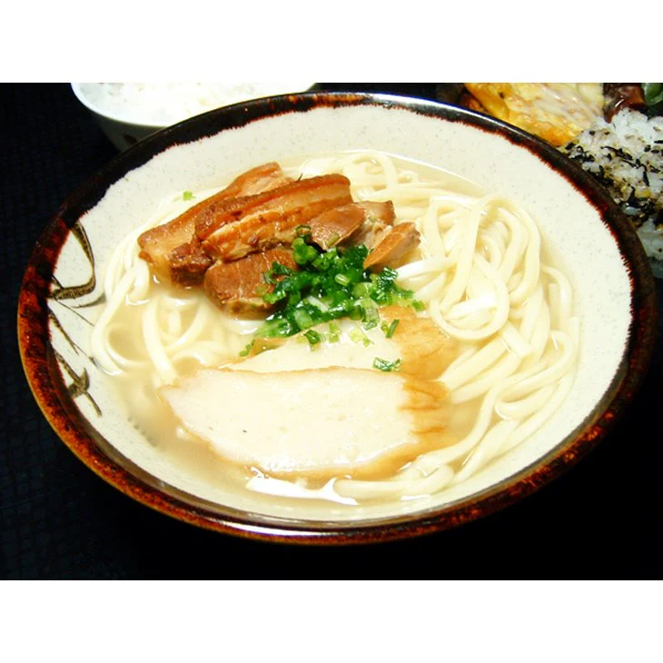 Ryukyu Bijin Hand Rolled Okinawa Soba Japanese Instant Noodles 200g - Image 2