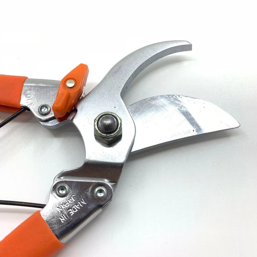 Saboten Soft-Grip Professional Pruning Shears Chrome-Plated 205mm - Image 3