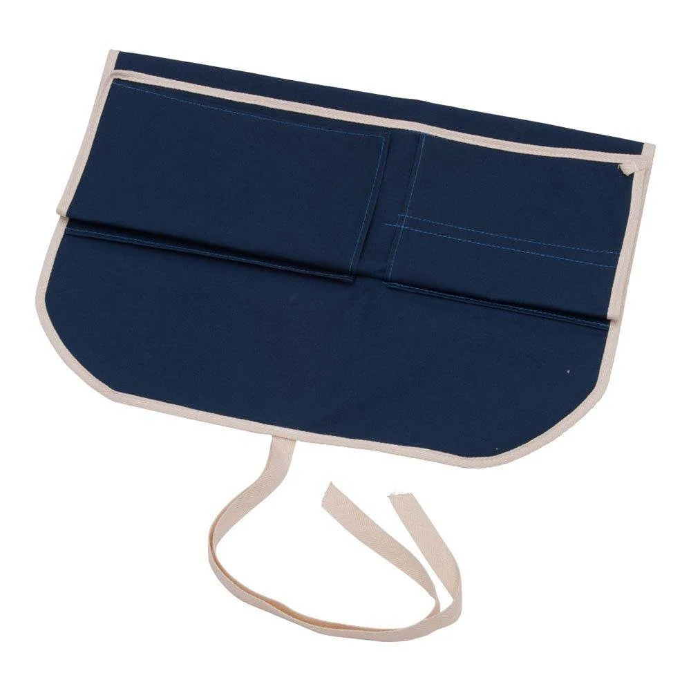 Sakai Takayuki Chef's Knife Roll Carry Bag Canvas Cloth Navy Blue - Image 3