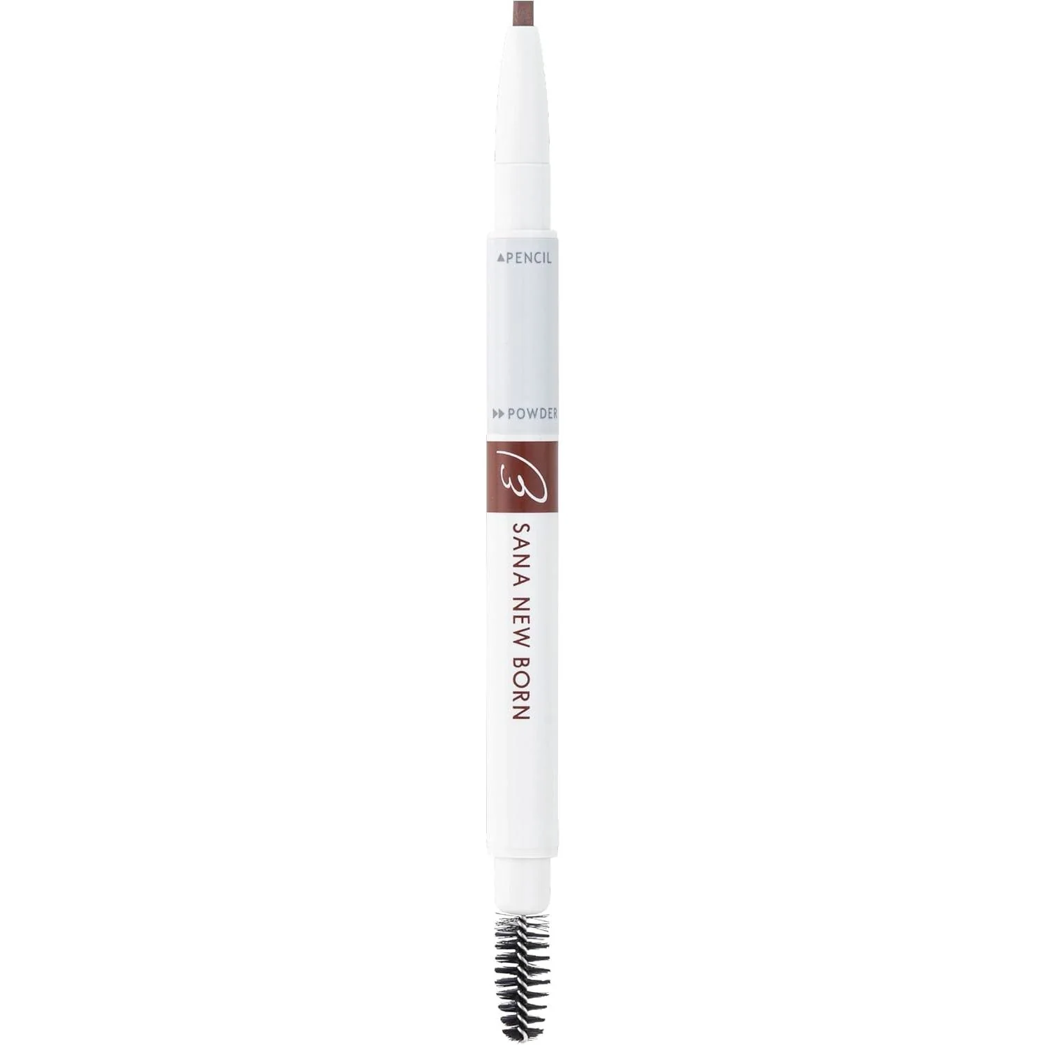SANA NewBorn W Brow EX Eyebrow Pencil, Powder and Brush - Image 26