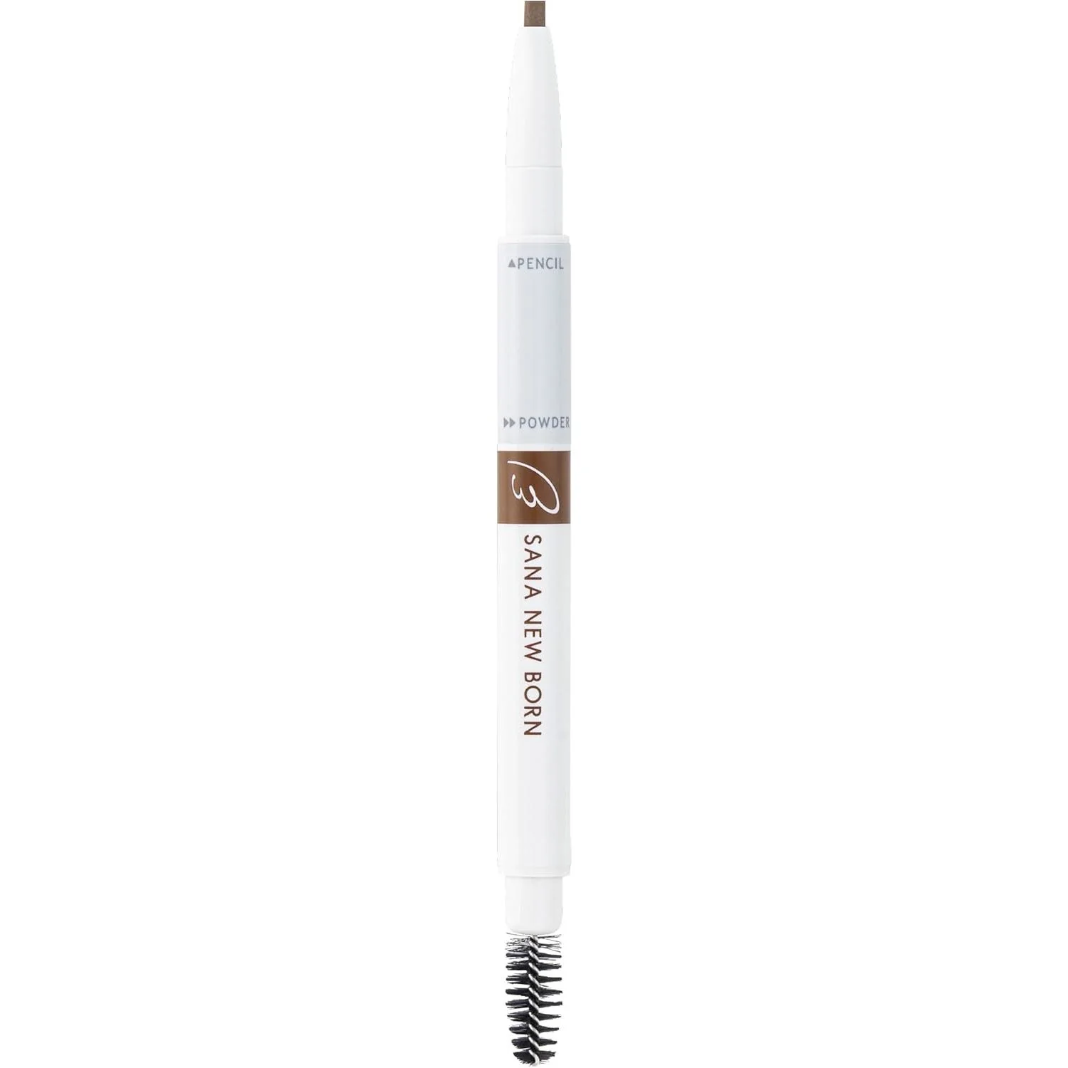 SANA NewBorn W Brow EX Eyebrow Pencil, Powder and Brush - Image 34