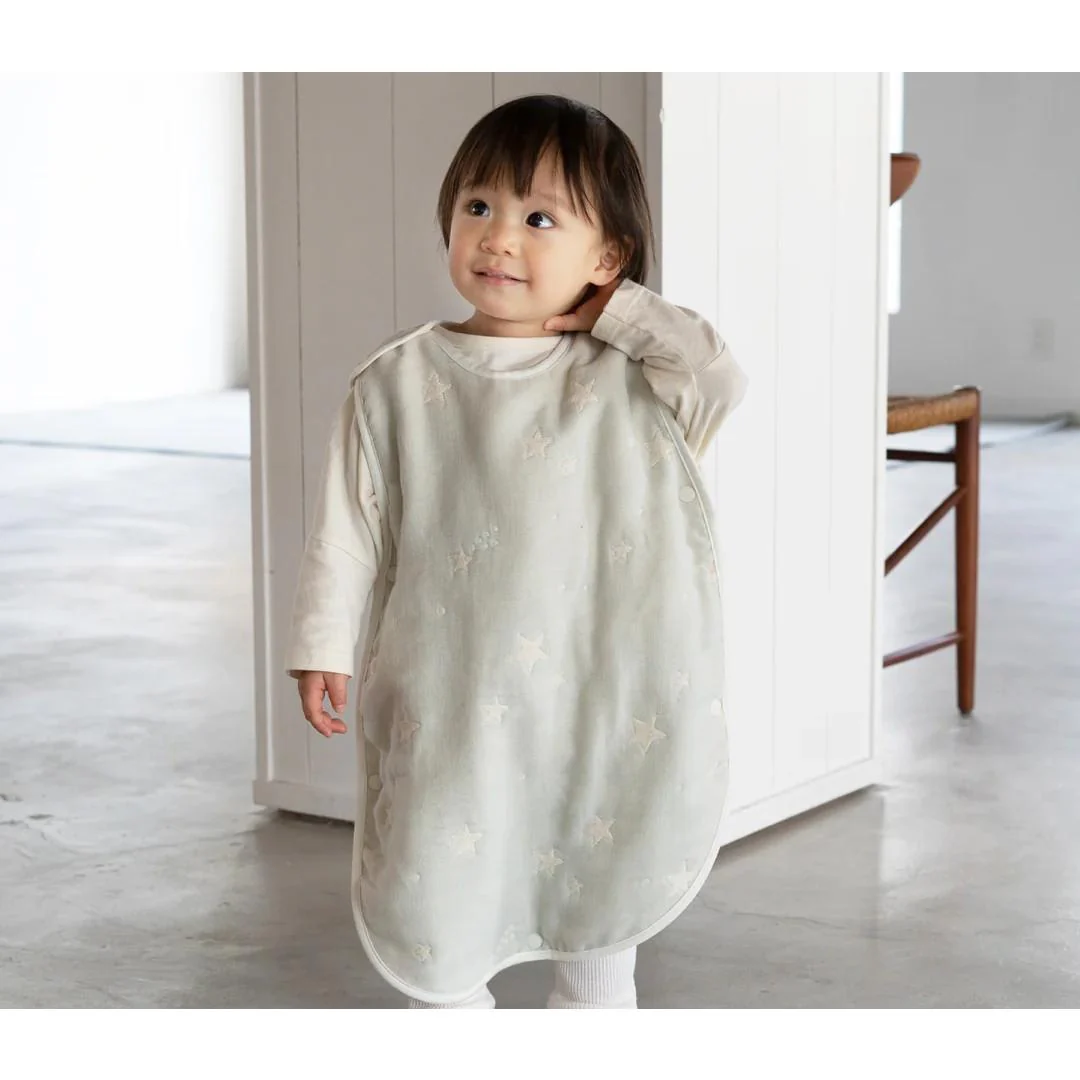 Sandesica Fluffy Muslin Baby Sleep Sack Wearable Sleeping Bag - Image 2