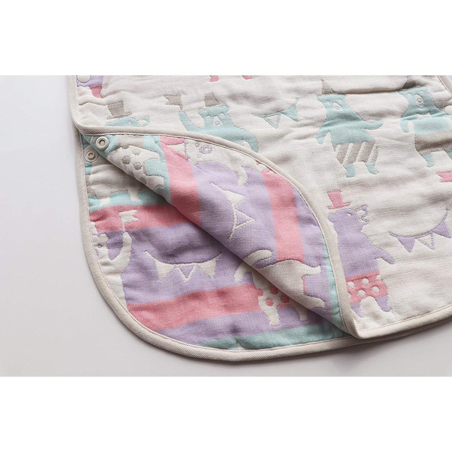Sandesica Fluffy Muslin Baby Sleep Sack Wearable Sleeping Bag - Image 4
