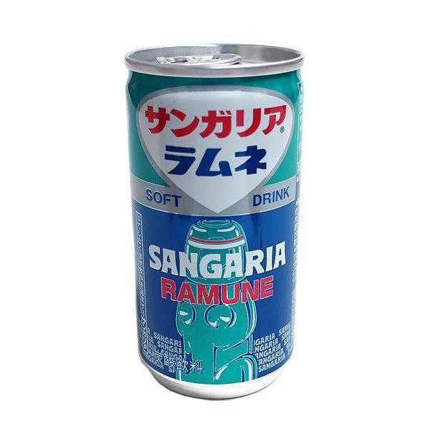 Sangaria Ramune Soda Japanese Soda Pop Drink 190g (Box of 30 Cans) - Image 2