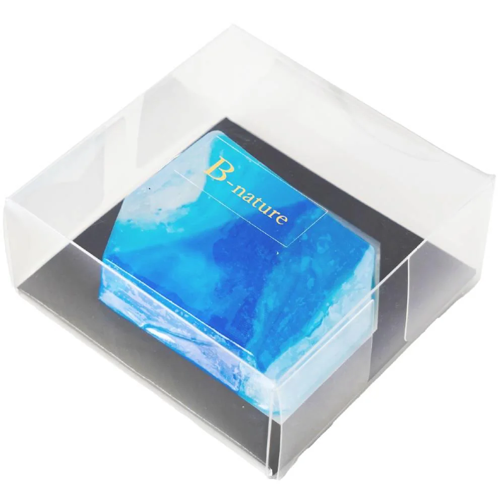 Sapphire Jewelry Soap Handmade Moisturizing Blue Crystal Bar Soap 60g - Image 3