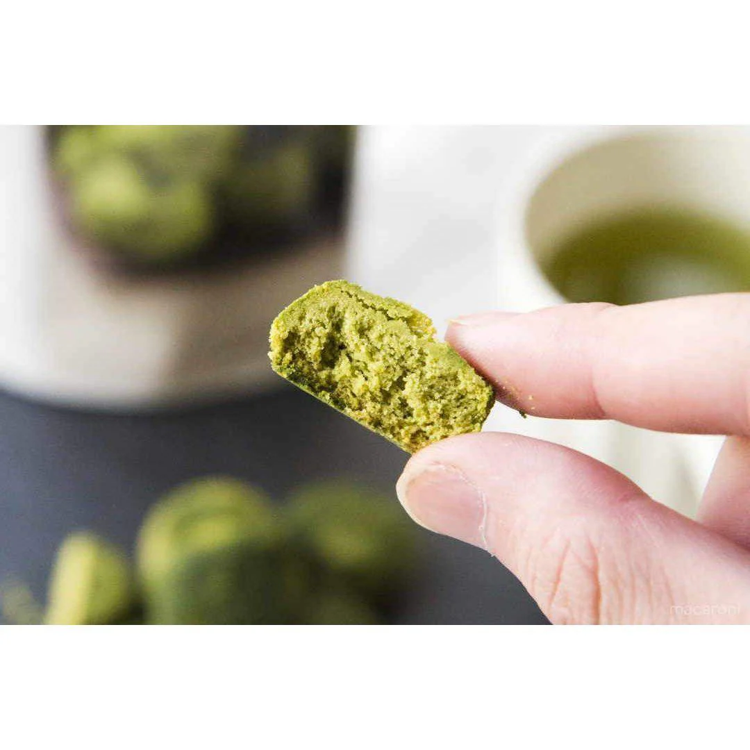 Seijo Ishii Desica Uji Matcha Polvoron Shortbread 70g (Pack of 5) - Image 3