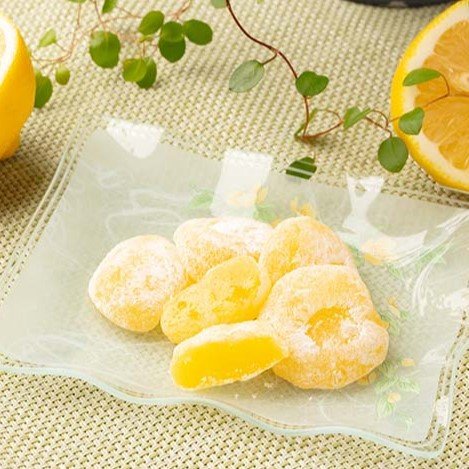 Seiki Bite Sized Daifuku Mochi Snack Setouchi Lemon Flavor 130g (Pack of 5) - Image 3