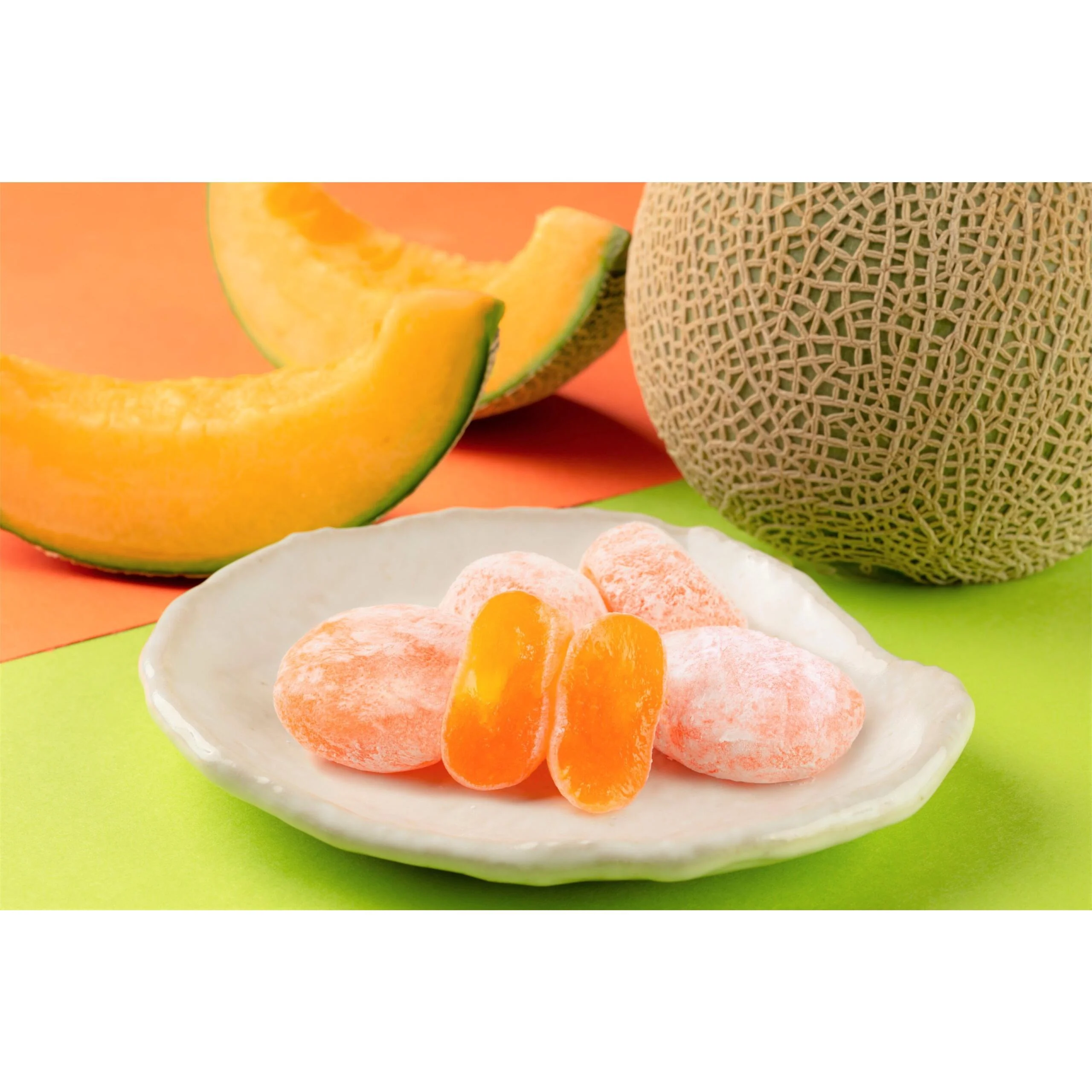 Seiki Bite Sized Mochi Snack Japanese Melon Flavor (Pack of 5) - Image 2