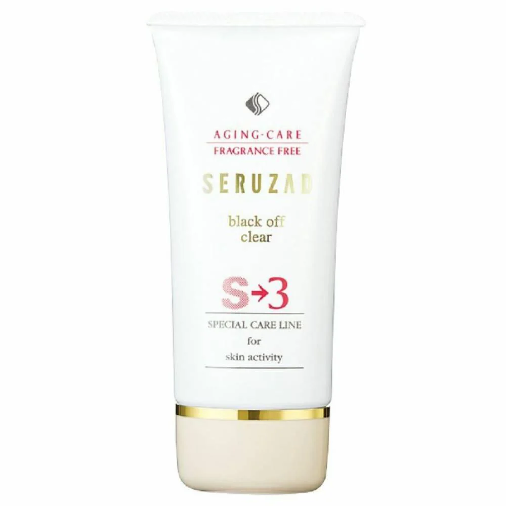 Seruzad Black Off Clear Fragrance-Free Natto Exfoliating Gel 80g