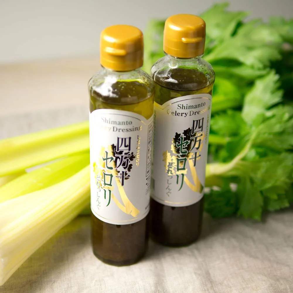 Shimanto Fresh Celery Dressing Sauce for Salads & Vegetables 180ml - Image 3